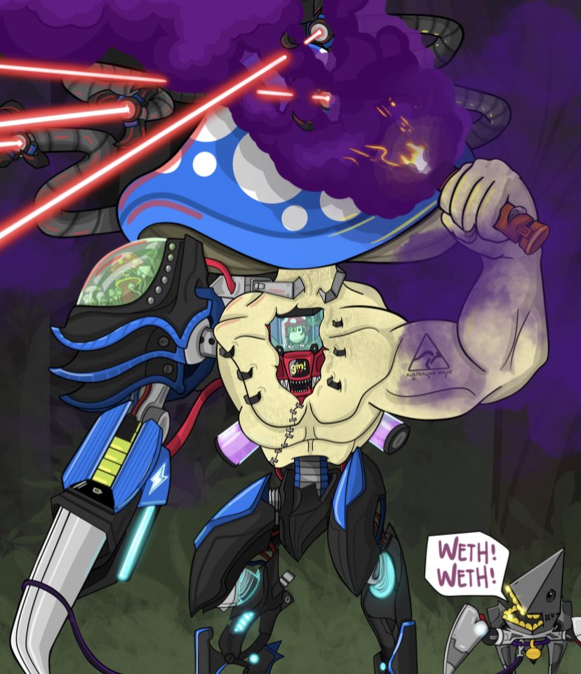 Reskue4's tweet photo. Check out my 1of1 art collection on #foundation 

meet the gm mushroom #1

the first step into my world of 1of1 characters on @foundation

https://t.co/PelMGOBaxF https://t.co/ivw3L38Dsi