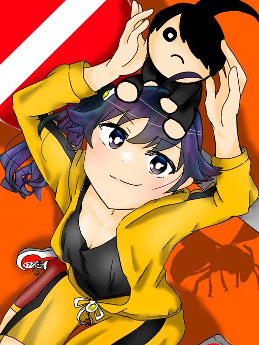 阿良々木月火のタグが付いたイラスト