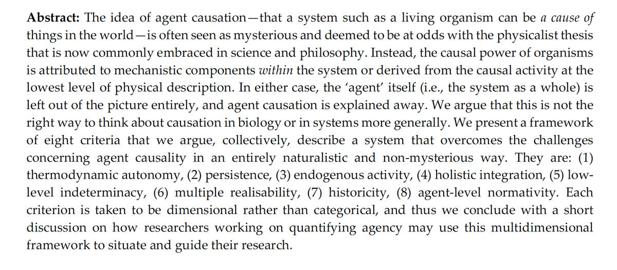 Kevin Mitchell (@wiringthebrain) on Twitter photo Naturalising Agent Causation mdpi.com/1563228 #mdpientropy - with <a href="/henrydpotter/">Henry Potter</a>, just published in <a href="/Entropy_MDPI/">Entropy MDPI</a> Naturalising Agent Causation mdpi.com/1563228 #mdpientropy - with <a href="/henrydpotter/">Henry Potter</a>, just published in <a href="/Entropy_MDPI/">Entropy MDPI</a>