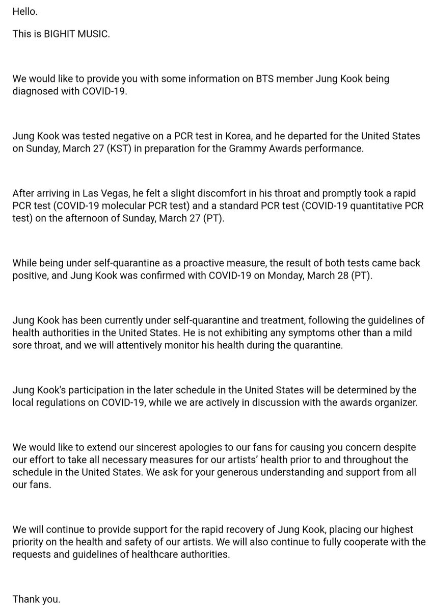 BTS_FACTS's tweet photo. #GetWellSoonJungkook @BTS_twt https://t.co/bkA93pG1Kz