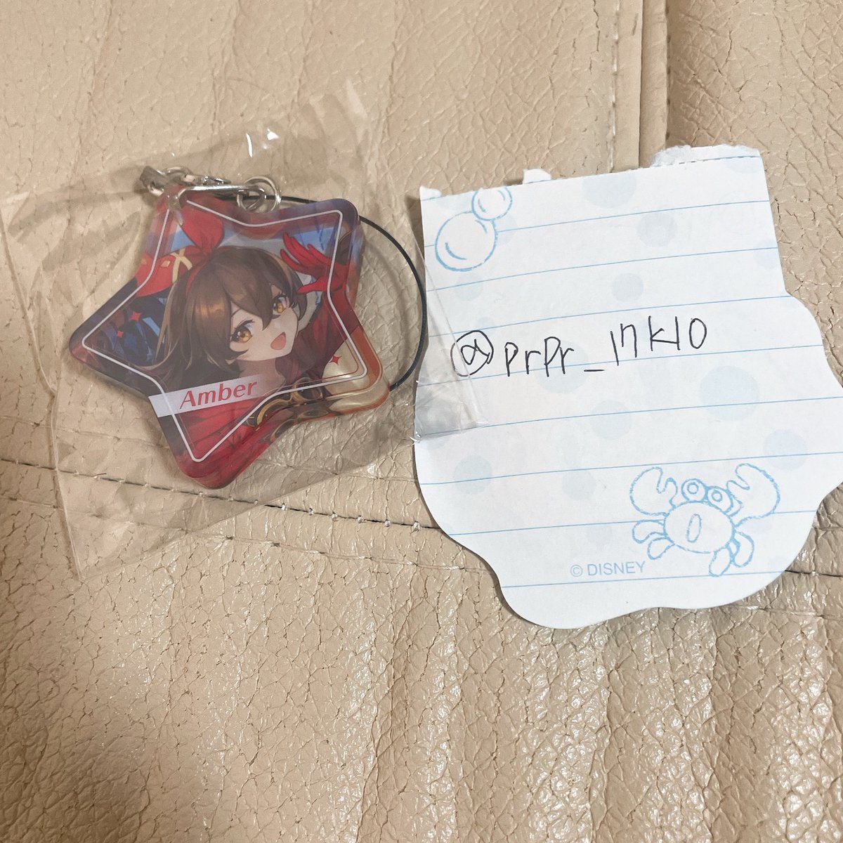 prpr_17k10's tweet photo. 原神　ジュエルアクリルストラップ　交換
譲→アンバー
求→鍾離or蛍

難しいとは思いますがよろしくお願いします https://t.co/AzdEKc5Mzy