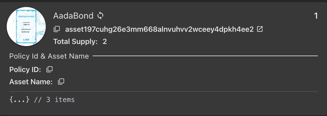 LenfiOfficial's tweet photo. 📘 When it comes about staking, don't lose our issued AadaBond. It is your proof for staking and the only key for you to unlock your tokens when the staking period ends.

🖥 https://t.co/YDfcawrPUl will be ready 14:00 UTC. https://t.co/IFIOH1Q2Wu