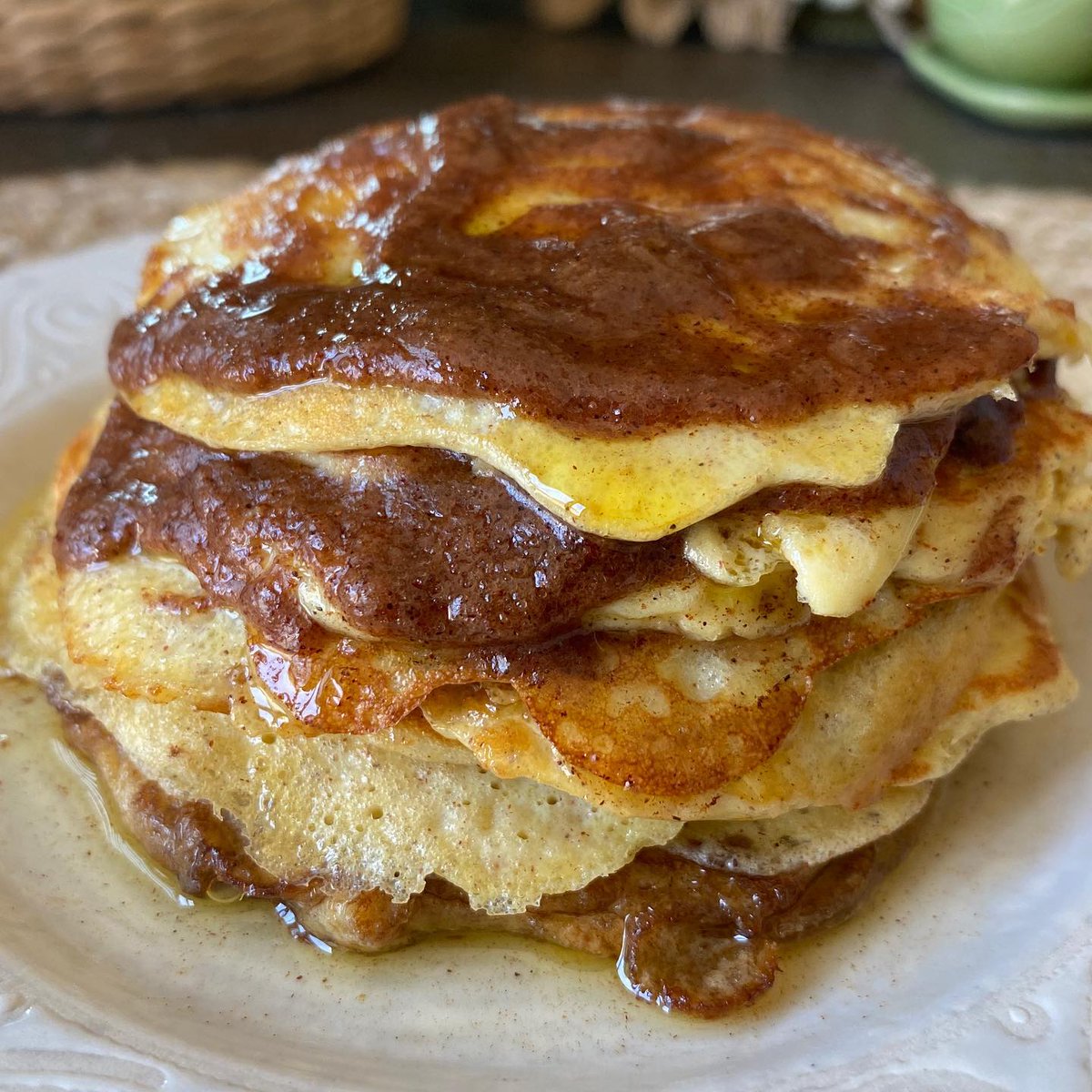 KetoDietEasy's tweet photo. Keto Snickerdoodle Crepes aka cream cheese pancakes.
Crepes:
2 eggs
2 oz cream cheese
1 tsp sweetener
1/4 tsp cinnamon
.
More recipes to lose 10 lbs in 1 week ?
Click link below ๐
https://t.co/jiP4lhB56k
----
#ketofood #keto #picoftheday #cetogenica #beforeandafter #kcko #diet https://t.co/QDPt07W371