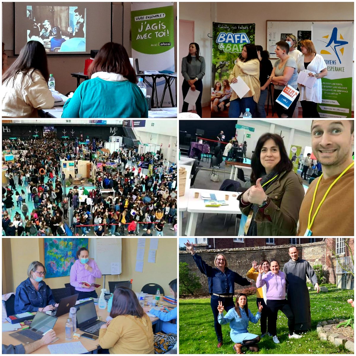 💬 Une bien belle semaine passée...
🤝 Formation Continue des #animateurs sur le thème : "Prévenir les discriminations et agir pour la #Fraternité" !
🤩 Salon de l'#orientation et des métiers à <a href="/CaenOfficiel/">Ville de Caen</a> !
😊 Formation #BAFD à <a href="/Rouen/">Ville de Rouen</a> !

👍 Merci à tous pour votre confiance !