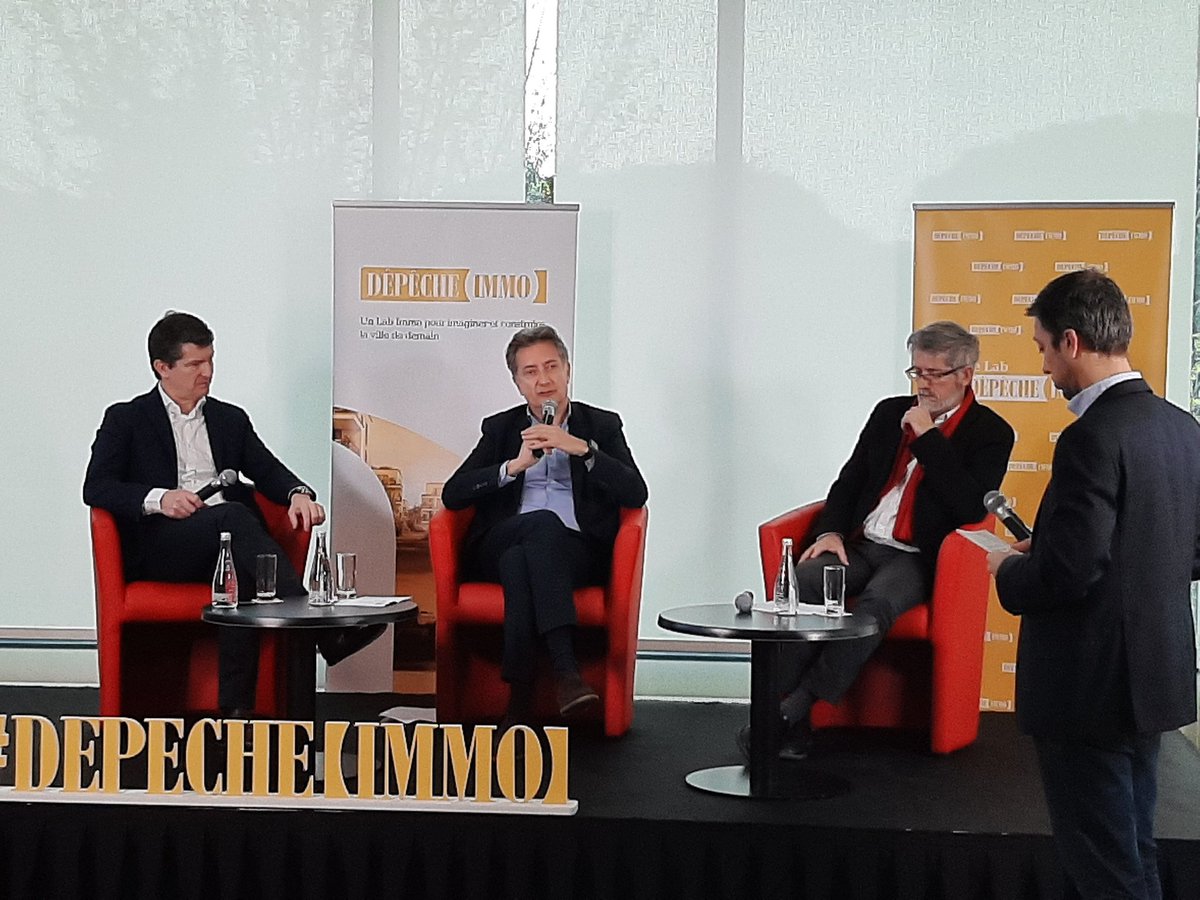 <a href="/TMHabitat/">Toulouse Métropole Habitat</a> construira 800 logements par an dont 50% en MOD. <a href="/bertrandserp/">Bertrand Serp</a> répond à <a href="/Gil_Bousquet/">Gil Bousquet</a>       table ronde #DepecheImmo <a href="/ladepeche31/">La Dépêche 31</a> quel logement pour répondre aux besoins sur la <a href="/TlseMetropole/">Toulouse Métropole - INACTIF</a> aux côtés de <a href="/FabreJM31/">Jean-Michel Fabre</a> et <a href="/fpi/">Олег Павлов</a>.