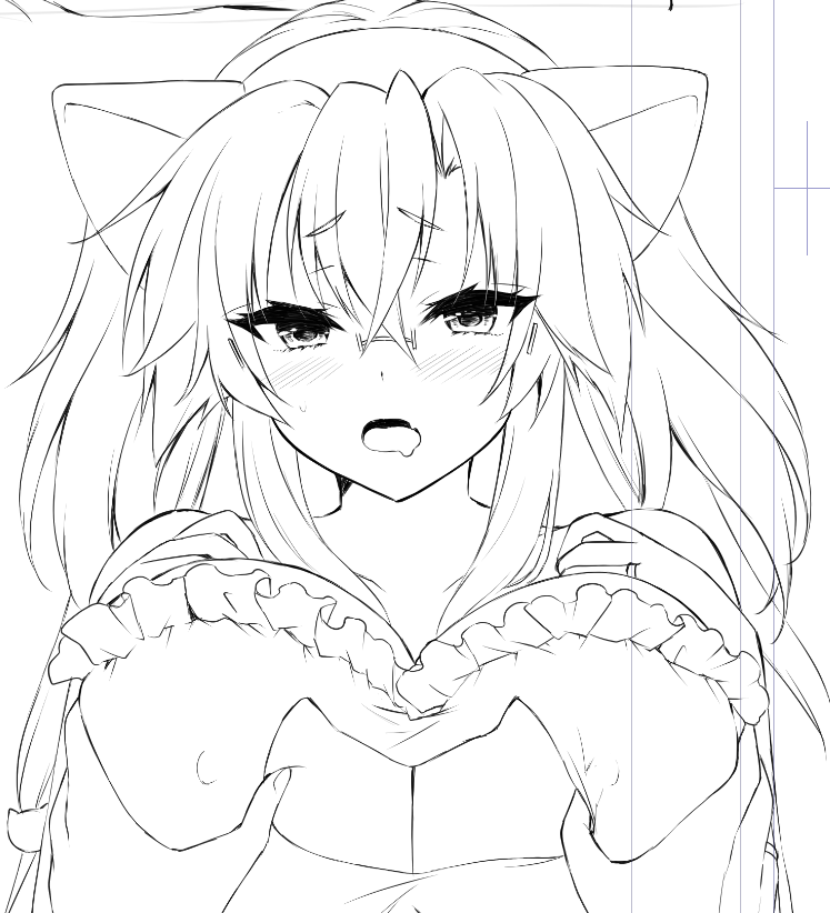 お乳を揉まれるにゃんこ武蔵しゃんペン入れしました( ˘ω˘ ) 