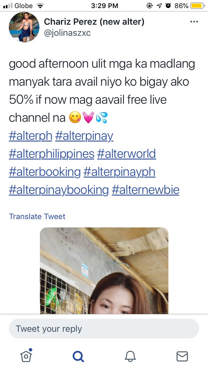 NGHTYBOI's tweet photo. BEWARE!!!!! SCAMMER ALERT!!!! Wag kayong mag send ng money or mag avail dito scammer to https://t.co/h8b94XTnCi