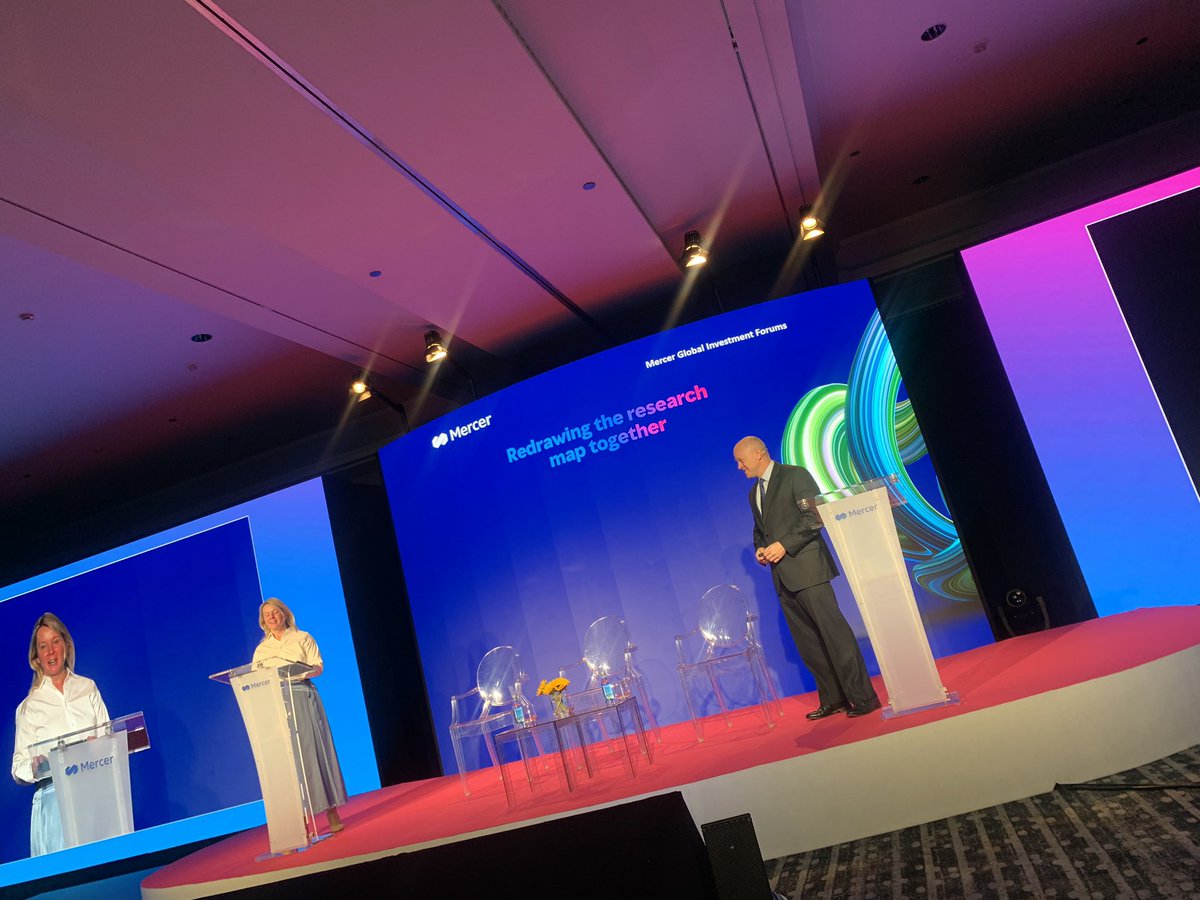 Tess_invests's tweet photo. All set for day 2 of the #MercerGif. Nobody is at all tired after the forum dinner and flamenco dancing last night oh no. https://t.co/rKllHCV96x
