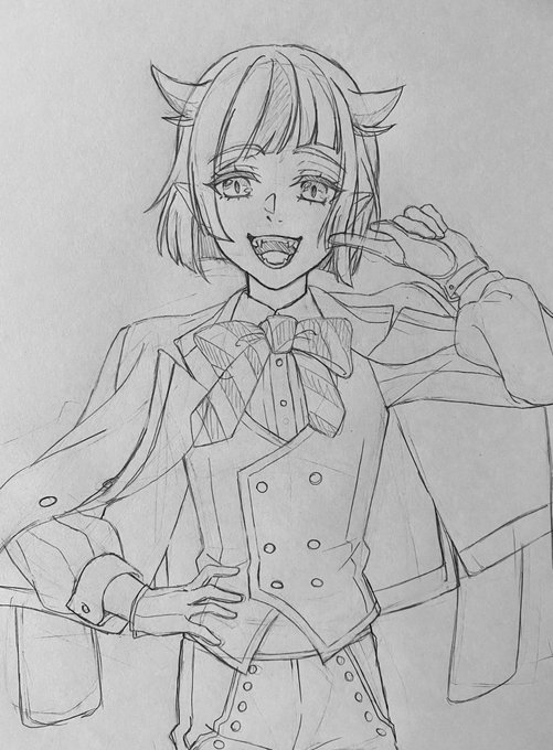 たまにはシニアも描けるというとこを見せつけねばなっ 