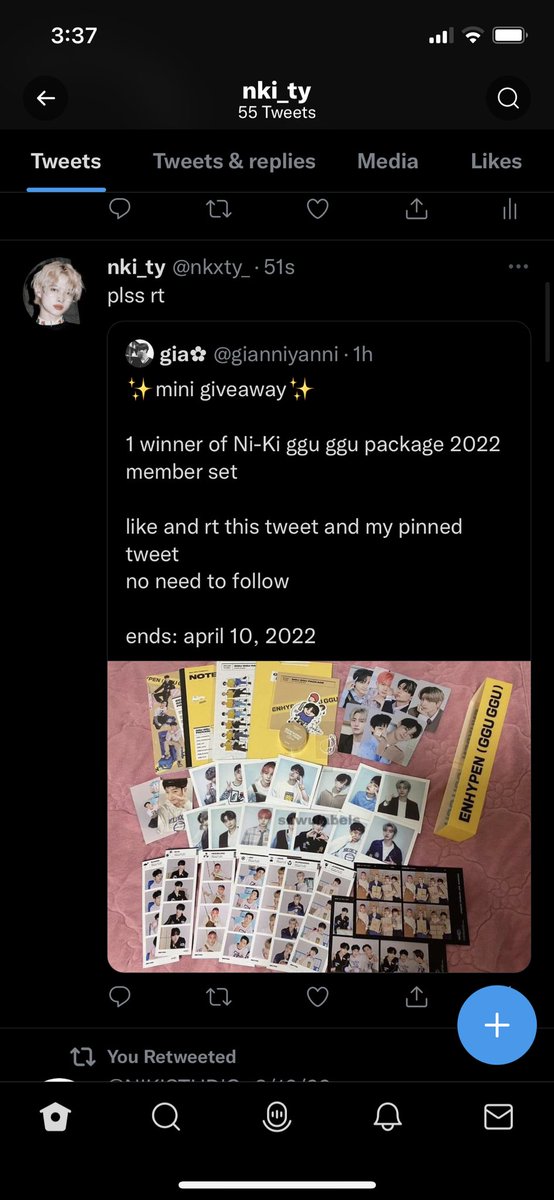Nkgylfeed's tweet photo. @gianniyanni done napo sana po mapili my bday is exactly april 10🤗 https://t.co/tL40WUqUV1