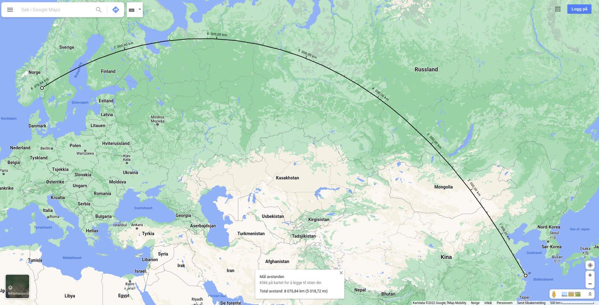 Pakkesporing Kina - Norge:
Shanghai - Gardermoen (~8000km) via 17track: 6 dager.
Gardermoen - Tveita (~34km) via Posten: HOLD MY BEER!
