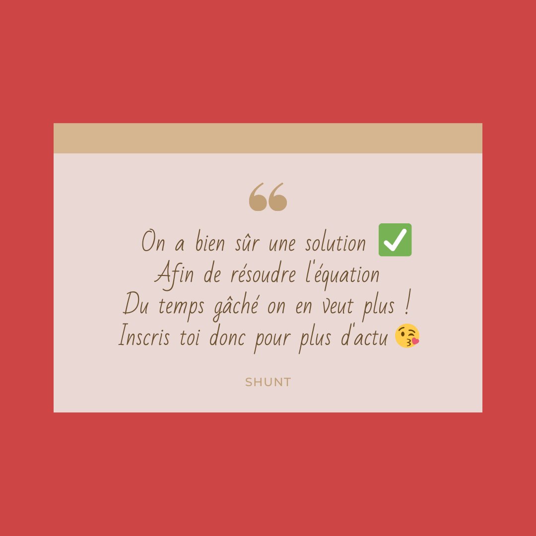 Hier, <a href="/jfcourtin/">JF Courtin</a>, notre CEO, lassé d'attendre au téléphone, en a profité pour composer un poème👇

On attends les vôtres ! 

#shunt #pasletemps #jeshuntelattente #serviceclient  #startup #musiquedascenseur