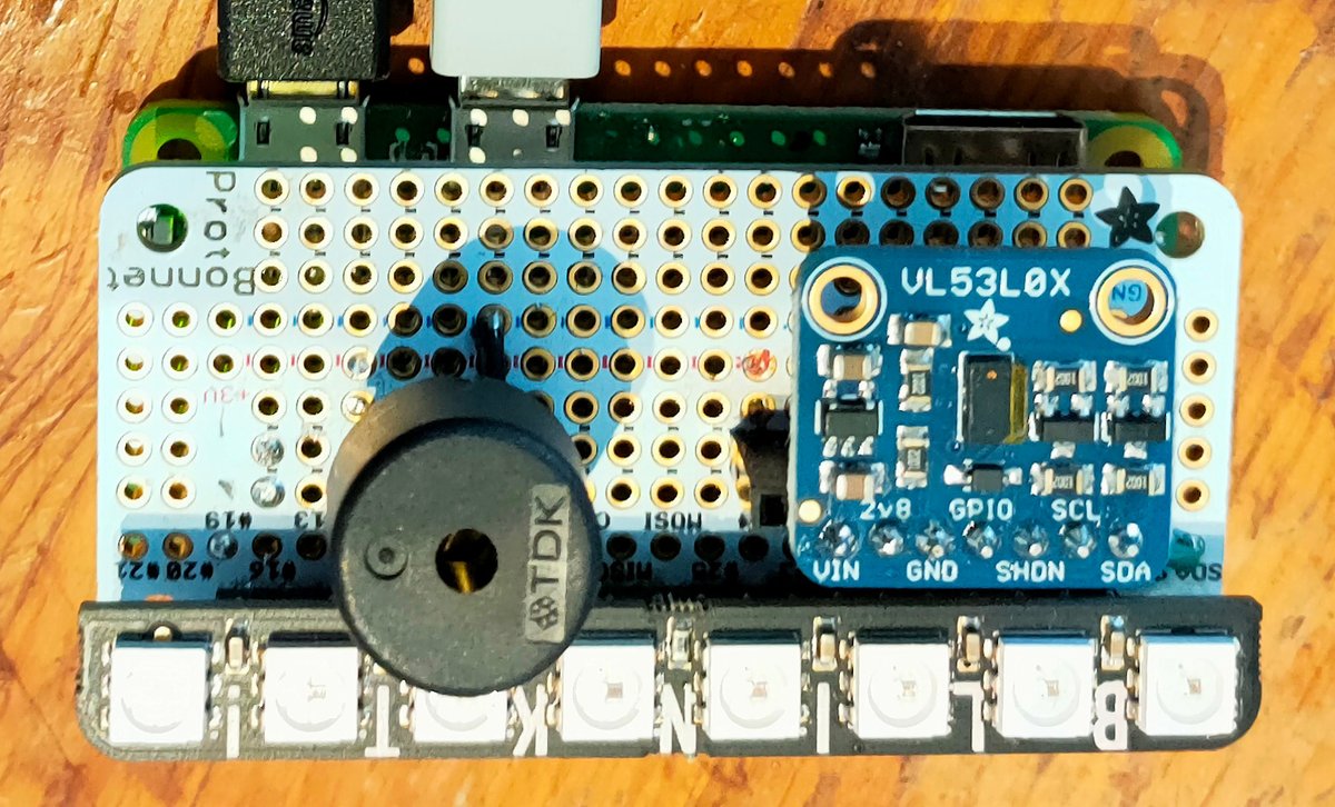 rareblog's tweet photo. I've just been experimenting with the #lazydoro board using @ben_nuttall's excellent #gpiozero. Driving a TonalBuzzer is much easier than it was in my young day :) https://t.co/pTAgb8AqbY