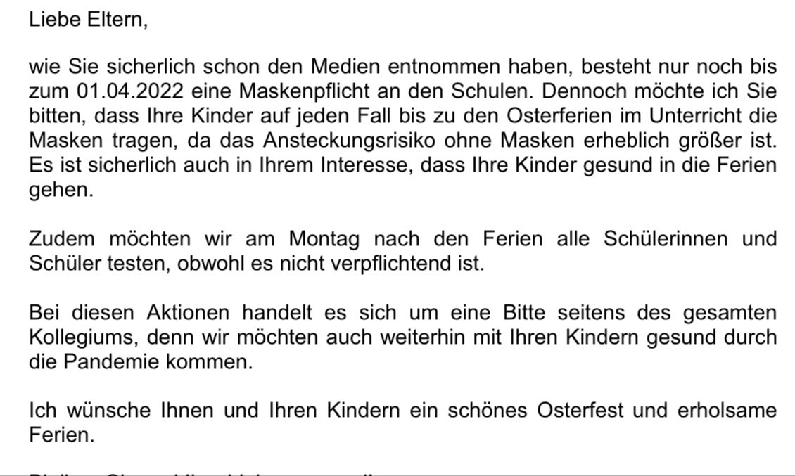 annimausi20's tweet photo. Liebe Eltern, diesem "Kollegium" sind Eure Kinder sch... egal! In ihrem geballten #Egoismus wollen diese das Leid zu ihrem eigenen absolutem Schutz vor dem #Erkältungsvirus nicht enden lassen!
Lasst DAS nicht zu!
#Maskenrunter! #ohneTest! #NormalLeben!
Netzfund: https://t.co/Gdn8wQ69jb