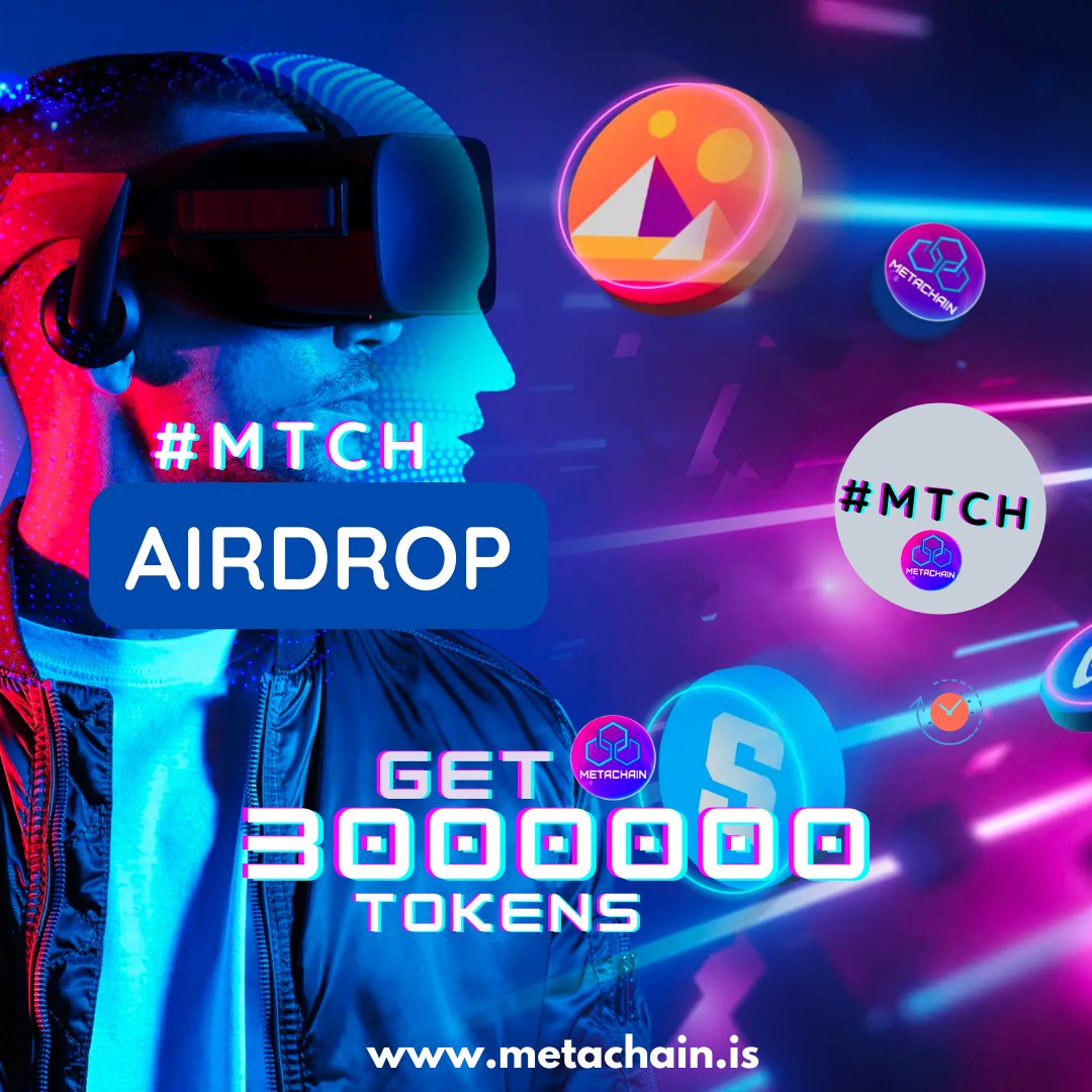 Metachain_Token's tweet photo. Get 3 Million #MTCH Tokens FREE 
join bot 🚀

Free Airdrop :https://t.co/KxJ7eOhJOf https://t.co/1MGNYyiBH4