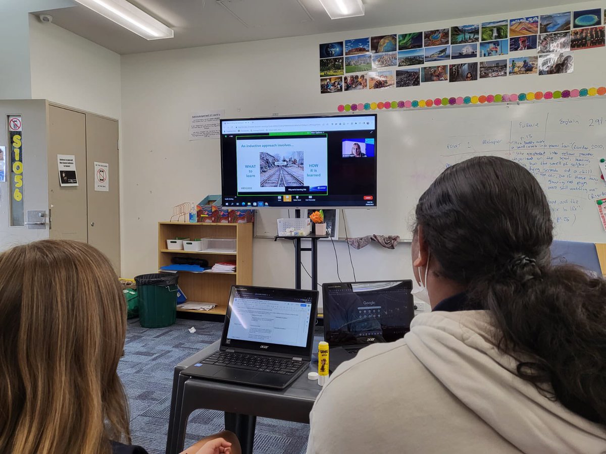 So grateful to work with these great people at <a href="/GoldCreekSchool/">GoldCreekSchool</a> for supporting me virtually as I presented at #IBGC2022 conference on teaching concepts through an inductive approach today. Together we can do great things for our GCS students! #ACTlearn