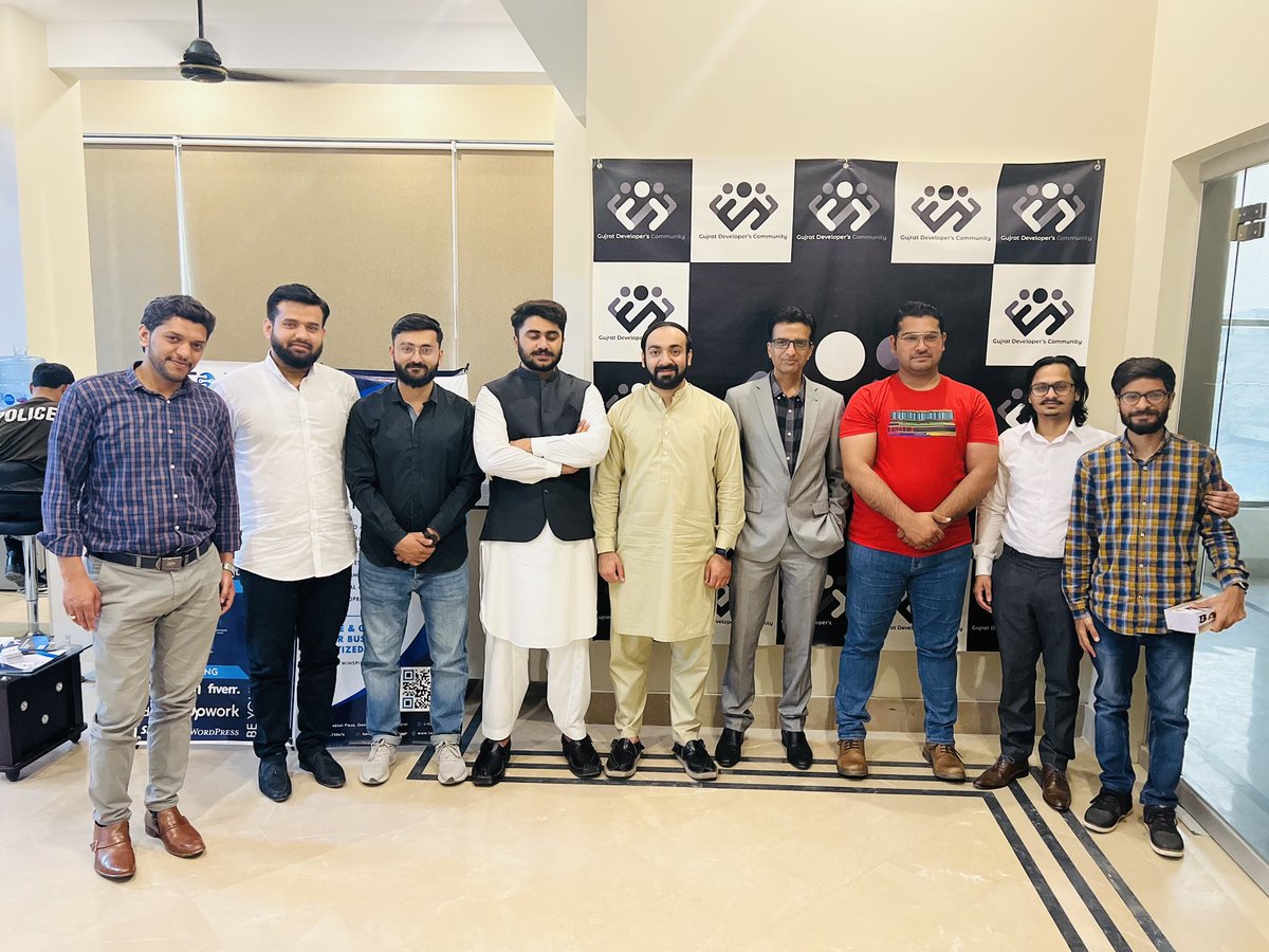 gdcorg's tweet photo. First Meetup | Introductory Meetup | GDC
#GDC22 #GDC2022 #firstmeetup #meetup #techmeetup #developers #developersmeetup #gujrat #community #gujratdeveloperscommunity https://t.co/9kudz61Fsv