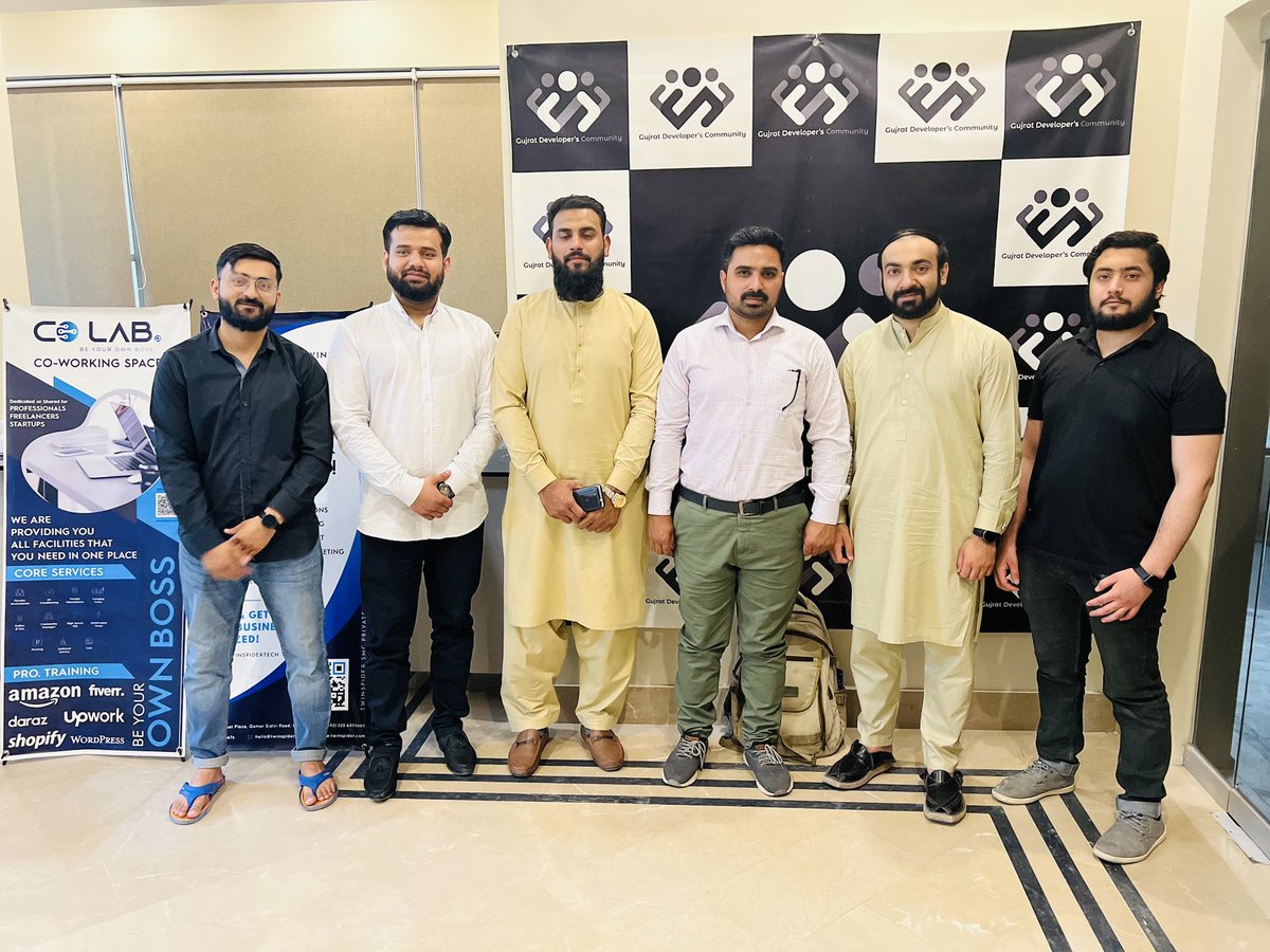 gdcorg's tweet photo. First Meetup | Introductory Meetup | GDC
#GDC22 #GDC2022 #firstmeetup #meetup #techmeetup #developers #developersmeetup #gujrat #community #gujratdeveloperscommunity https://t.co/9kudz61Fsv