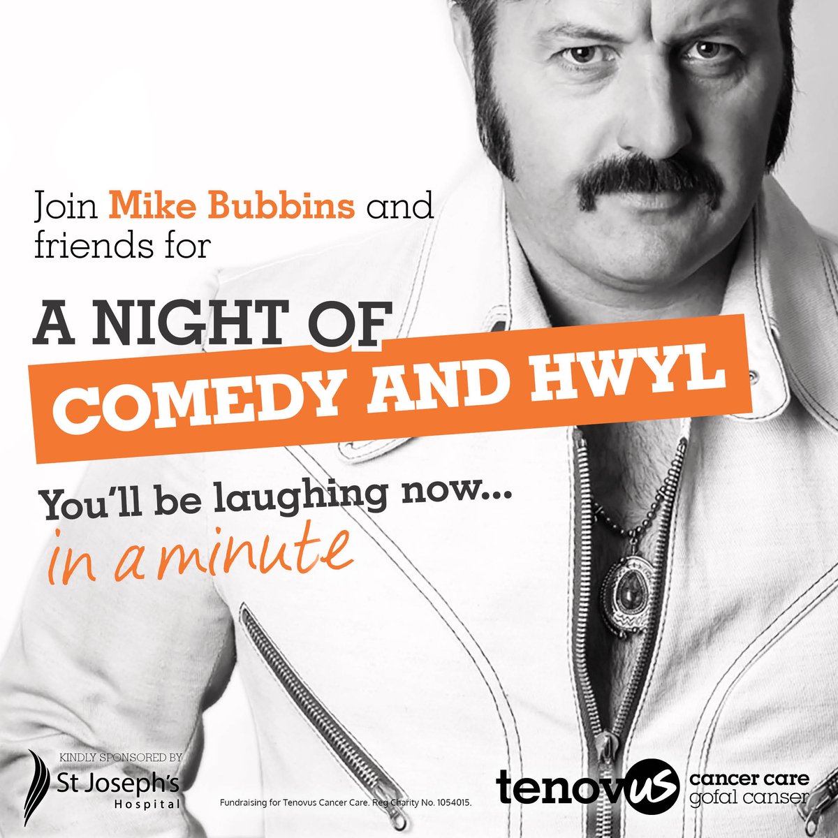 We’ve got lots of laughs in store for you tomorrow night at our Night of Comedy and Hwyl @TheGleeClubCradiff featuring Welsh Comedians Mike Bubbins, Kiri Pritchard Mclean and Priya Hall To join us, click the link below to get your tickets! (tenovuscancercare.org.uk)