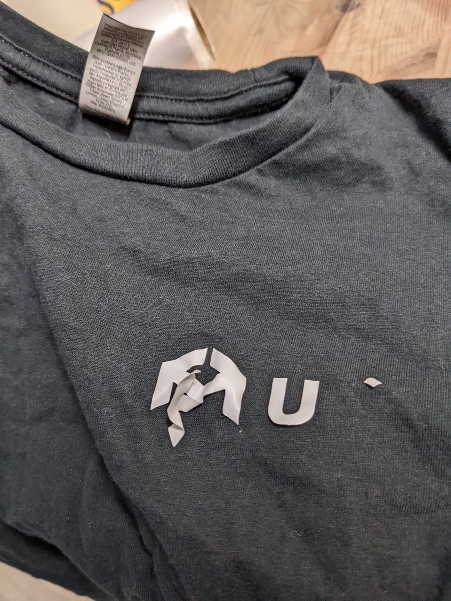 Unity shirt vs washing machine