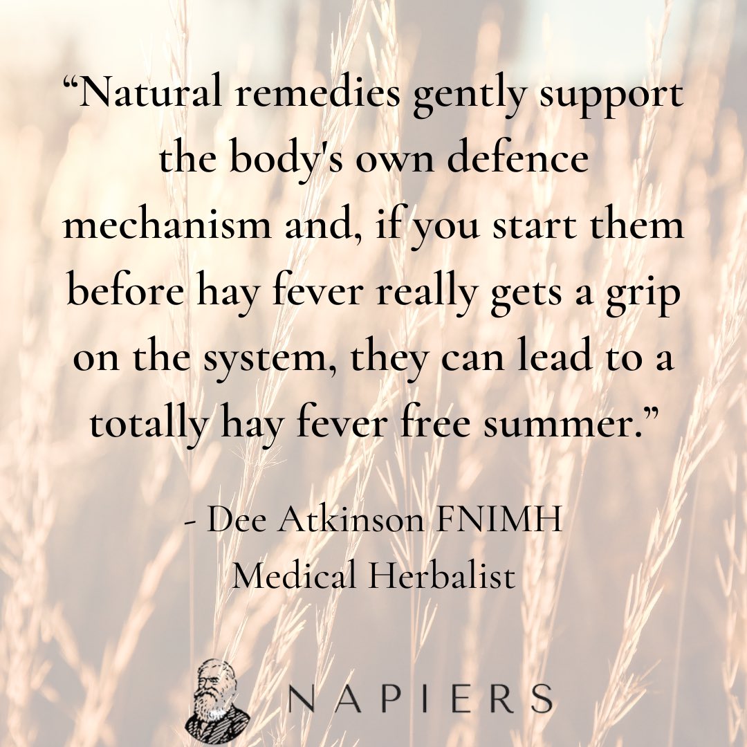 The best way to deal with #hayfever is to start treatment before the hay fever season begins. 
We’ve got a wide range of hay fever and allergy products in our #Edinburgh shop and our expert staff are always on hand to advise. If you can’t visit then just call us on 0131 225 5542.