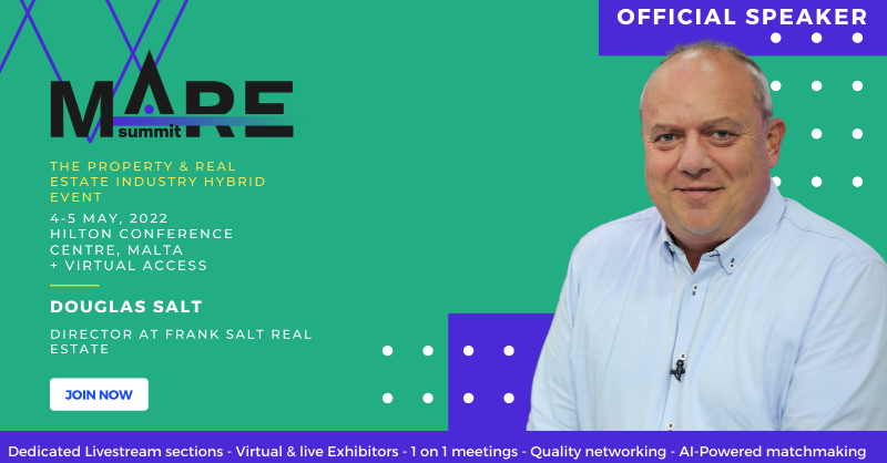 MareSummit's tweet photo. 📢We are Honored to announce that Douglas Salt, Director at @FrankSaltMalta, will take part of #MARESummit 2022.📢 

🗓️ 4th - 5th MAY, 2022 | Hilton Conference Centre, #Malta + #Virtual

Join us and make your own #opportunities 🌐🤝