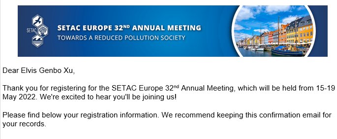 elvisgbxu's tweet photo. The first In-person big conference after 2.5 years. We will have three presentations about micro-nanoplastics #Masks #Ecotoxicology #environmentalfate @SETAC_world @SETAC_plastics Welcome and see you in Denmark in one of the most beautiful seasons hereπ©π° https://t.co/5AhqeU7XdM