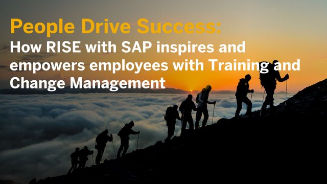 DDeRoovere's tweet photo. People Drive Success: RISE with SAP is much more than an IT offering. Read more about the side of people, change and learning in #SAPNews #risewithsap https://t.co/a66eCyB4sc https://t.co/Bz77EkFs5B