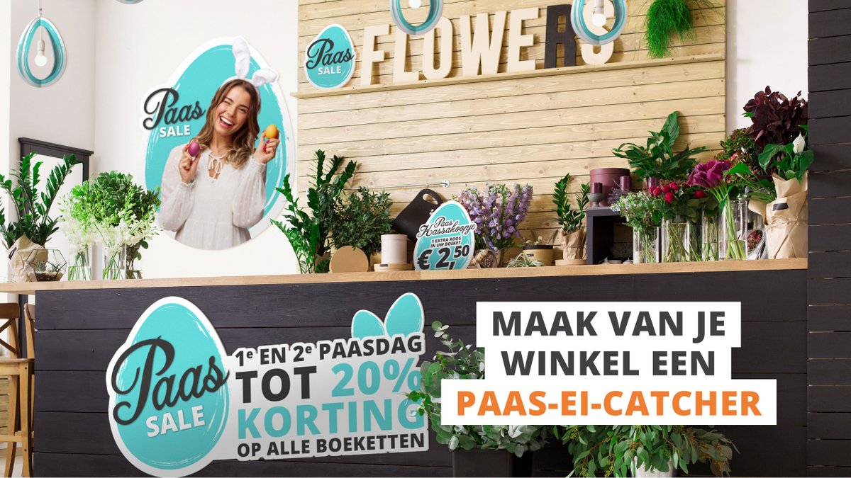 Je merk op z’n paasbest! Met het juist inzetten van het POS-drukwerk vergroot je de verkoop van zowel diensten als producten. Zorg jij ervoor dat jouw klanten ook niet om je heen kunnen? Neem een kijkje op onze website: bit.ly/3tNAsvi