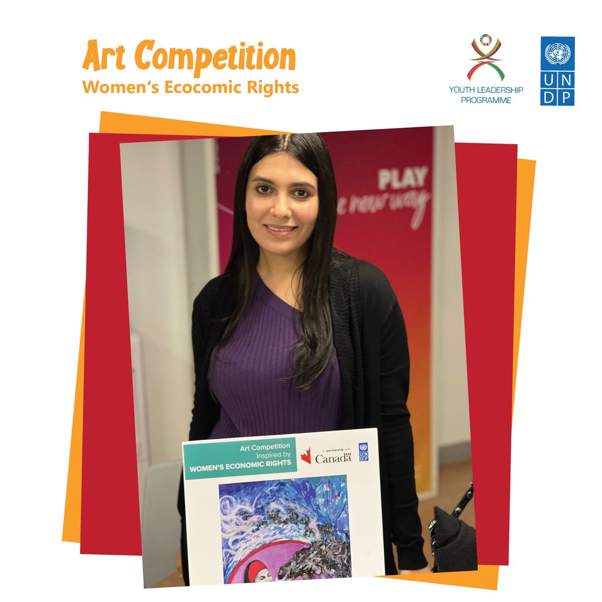 YLPLeb's tweet photo. On #IWD2022 , UNDP and the Embassy of Canada in Lebanon invited women artists to advocate for women’s #EconomicRights and use Digital Art to #CreateForEquality !
👩🏼🎨Our young women leaders from YLP participated in the event and expressed their thoughts for #Equality through #Art https://t.co/IqEi1kA5qN