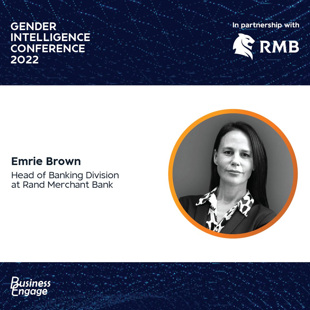 RMBCIB's tweet photo. The RMB and @BusinessEngage conference has just kicked off with a warm welcome from RMB Head of banking, Emrie Brown. Join us virtually today, here: https://t.co/dbYTIW5OIz #GenderIntelligence https://t.co/cqTcH3HG4Y