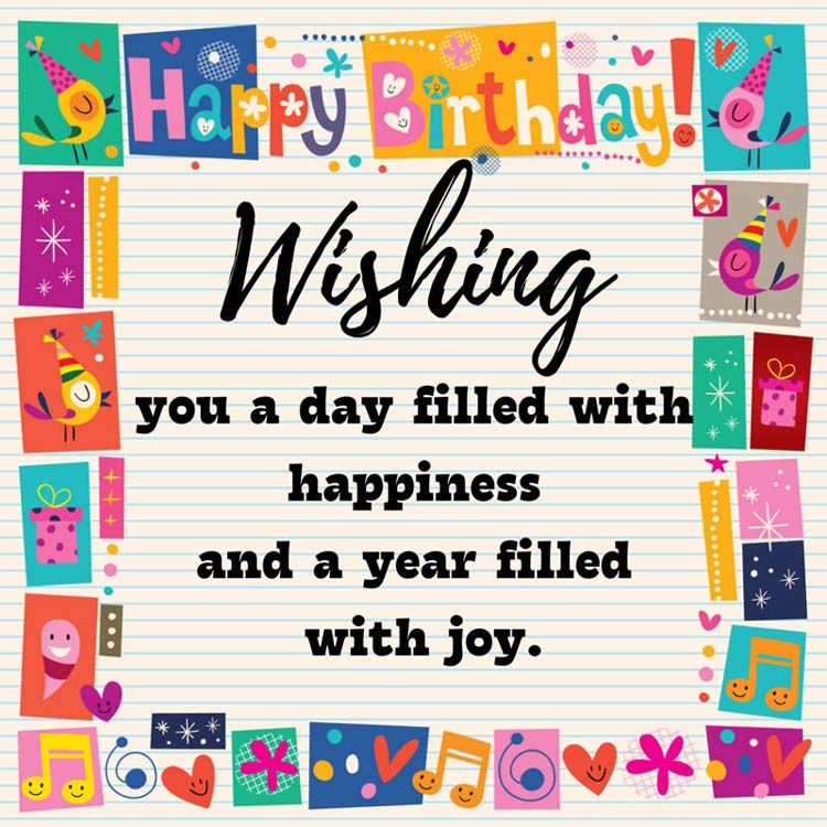 happywishesmsg's tweet photo. Wishing you a day filled with Happiness &amp; Joy, Happy Birthday
#happybirthday https://t.co/whRxpkcslN