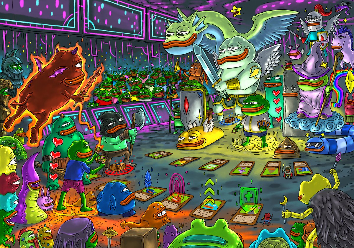 Card Battler Pepe ⚔ by <a href="/QuartzFrame/">QuartzFrame</a>