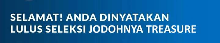 kyuchanvr's tweet photo. LOLOS SNMPTN : " Selamat aNda Menjadi Pjodohnya Treasure Nimasa depan " https://t.co/cMon4AGCwW