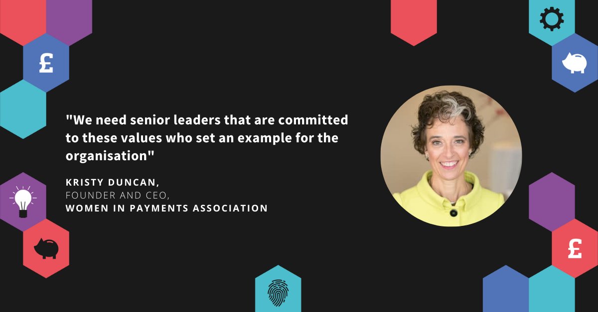 Money_LIVE_'s tweet photo. Kristy Duncan, Founder and CEO, @WomeninPayments on the importance of #diversity and #inclusion in the workplace.

#MLSummit22 #payments https://t.co/JVBMyMEHcG