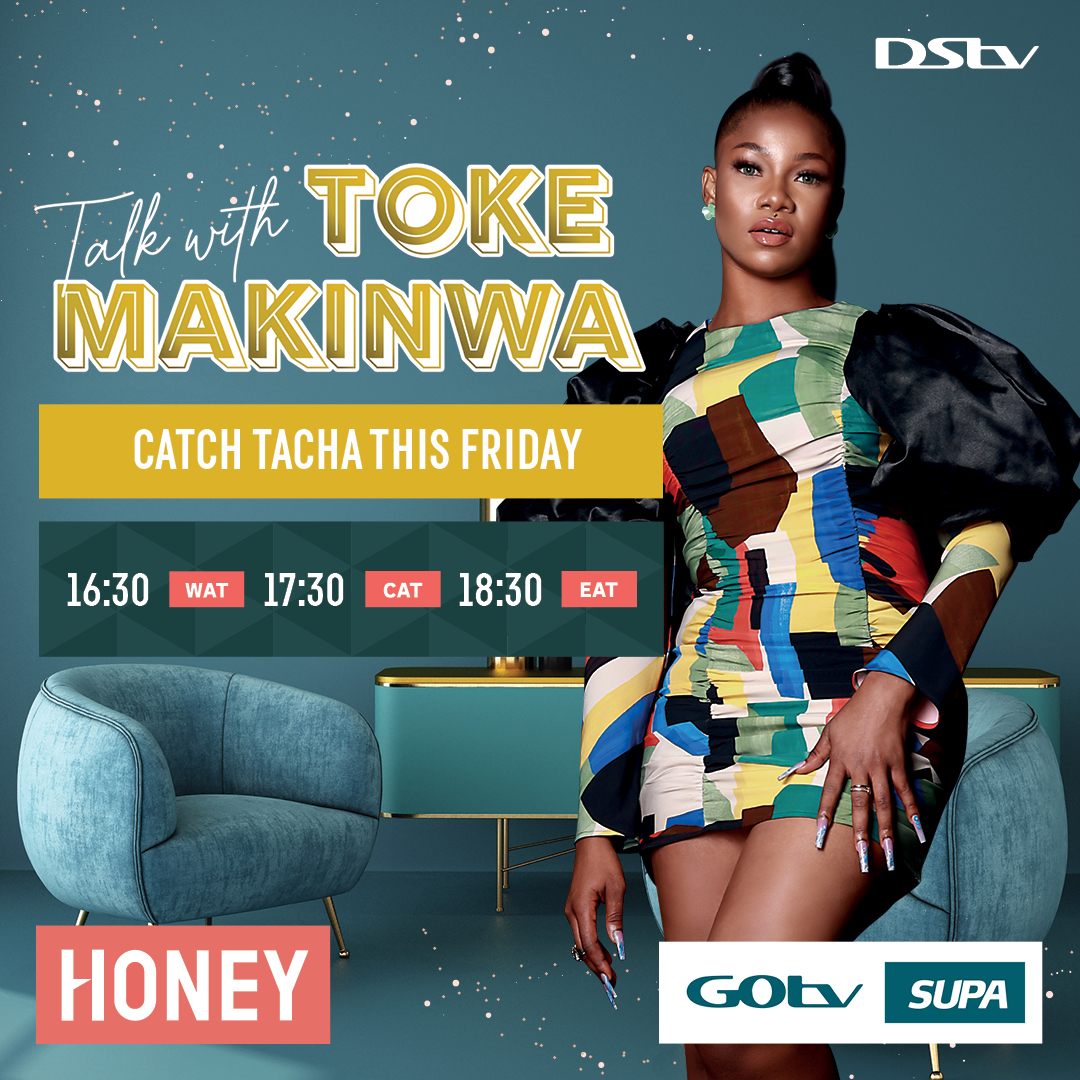 honeyafricatv's tweet photo. @tokstarr sits down with @Symply_Tacha this Friday to chat about the fights that went down in the Big Brother Naija show, plus where she's off to now. 💥

Catch #talkwithtokemakinwa this Friday on DStv 173 and GOtv SUPA. WAT 16:30 | CAT 17:30 | EAT 18:30 on #HoneyDStv173. https://t.co/Fy6WgvaxMg