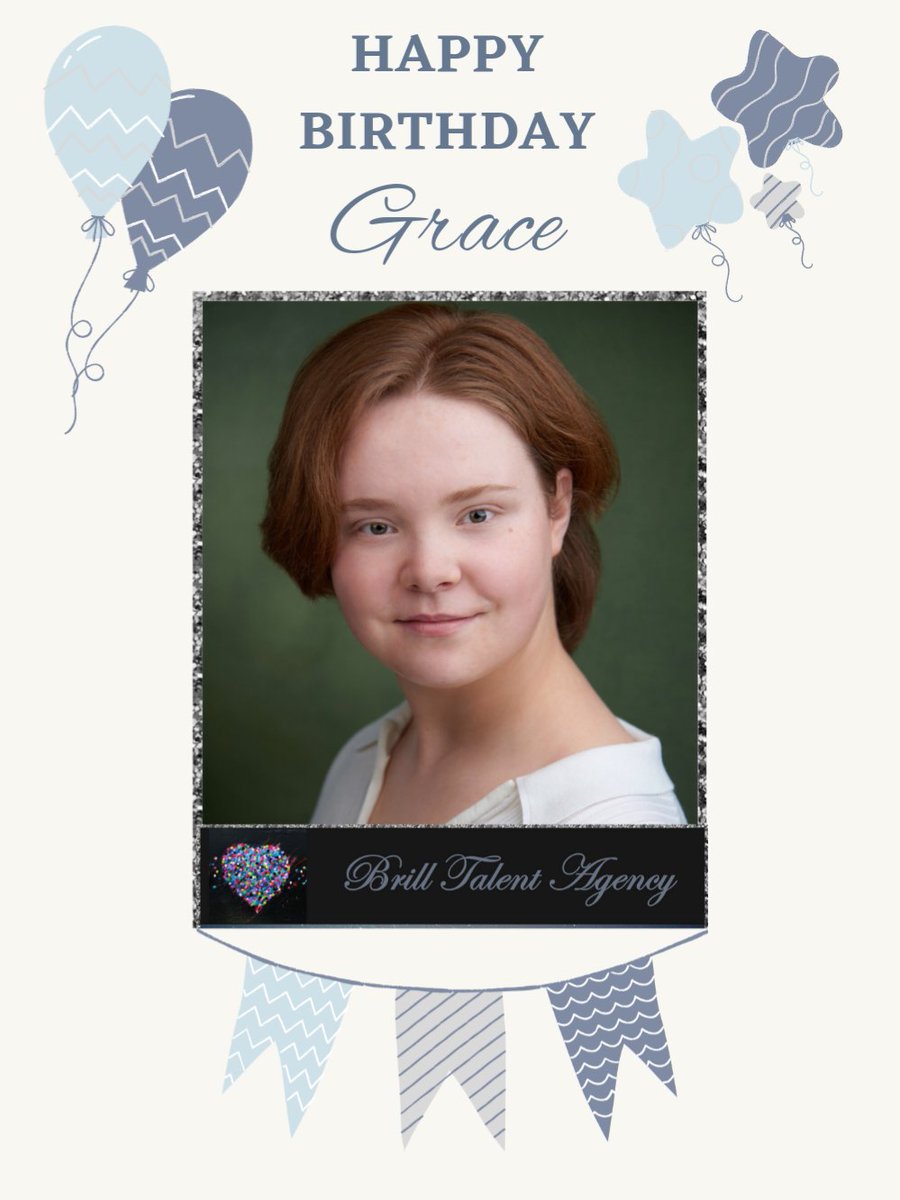 BrillTalent's tweet photo. Wishing client, GRACE, a very Happy Birthday. Hope you have an amazing day! π
.
#clientbirthday #happybirthday #brilltalentagency https://t.co/V3Za9D8mDm