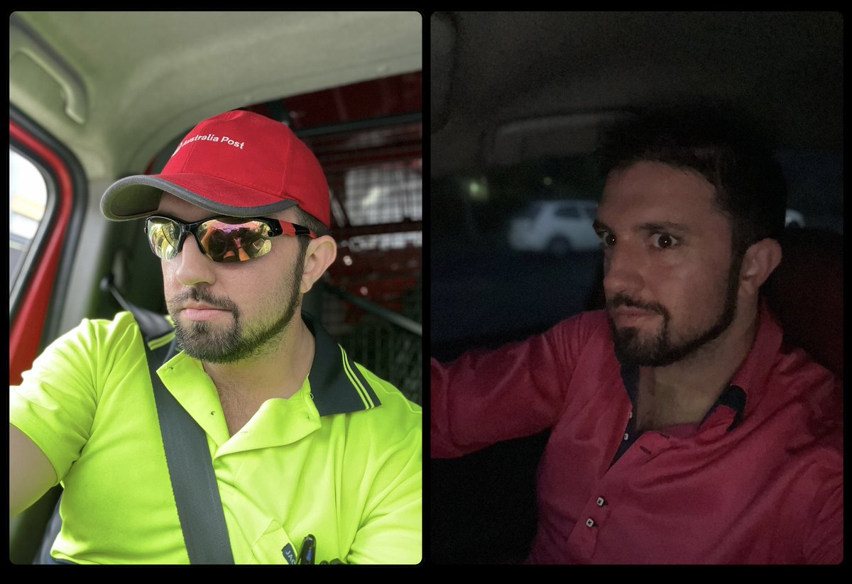 dandaman474's tweet photo. Postie by day - Opera Singer by night! 

Opening night of #thesopranos with Opera Queensland tonight! 🎶🚐🎭

#thesingingpostie #alterego #openingnight #opera https://t.co/jea7iKrEK1