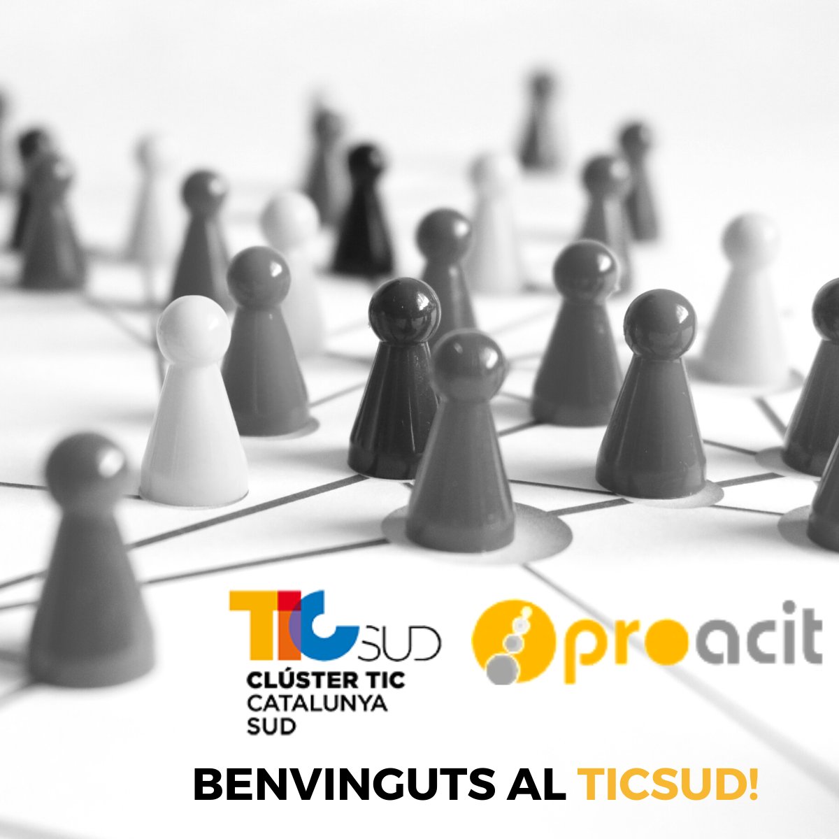 TICSud's tweet photo. 🏁📢#Proacit s’uneix al @TICSud!
📡Implementació de tecnologies d’alt valor afegit
📡Desenvolupament de software per l’empresa 4.0
📡Assessorament en ús de tecnologia d’automatització
Benvinguts https://t.co/bpvrkcLQS0!
Seguim creixent, seguim fent xarxa!🚀
#TICSud #Reus https://t.co/AUIgiWzXar