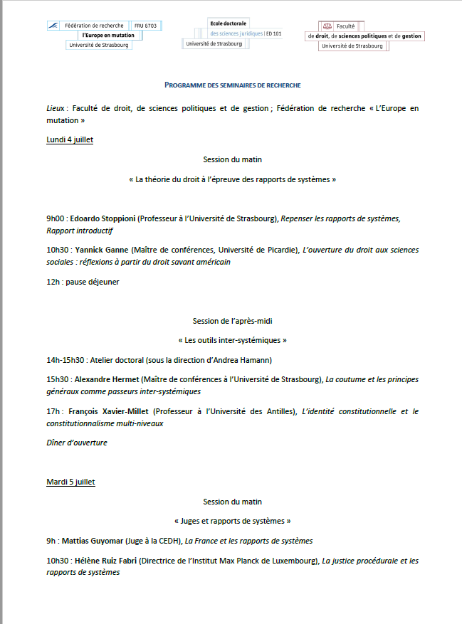 Fédération de recherche "L'Europe en mutation" tweet media
