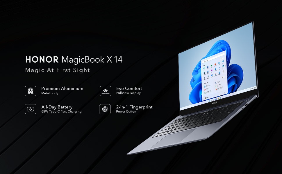 imumerateeq's tweet photo. HONOR MagicBook X14 features a premium aluminium metal body comes with an inbuilt Eye Comfort Mode to prevent comfortable eye strain,a fingerprint scanner&amp;up to allday battery life.Find out on 6th April
#MagicAtFirstSight #MagicBook
https://t.co/if5Ppx191Y https://t.co/bAQlNp2cAp https://t.co/vtd7GtN0yg
