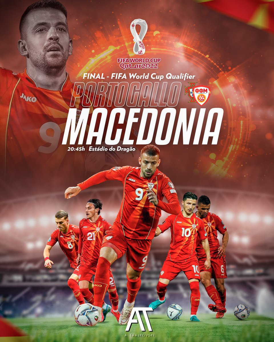 Today we play for us,for our familys,for our country and to make history! 🇲🇰💪