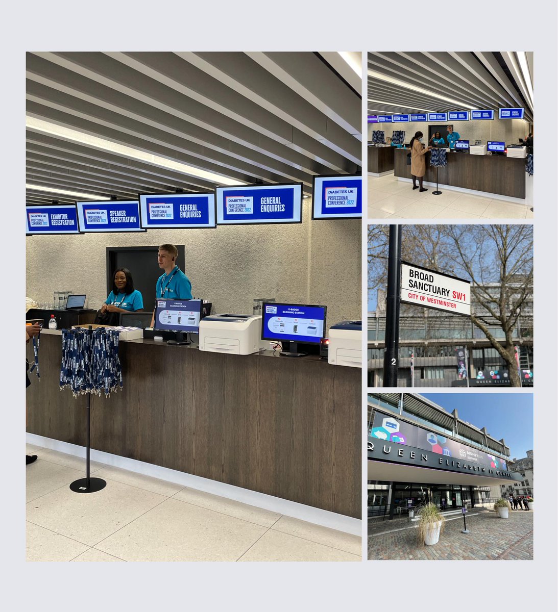 RefTechnology's tweet image. Yesterday the sun was shining at @QEIICentre for #diabetesUK
Whats the weather like where you are today?
#eventregistration #eventbadging #events #eventprofs #conferences #conferenceregistration