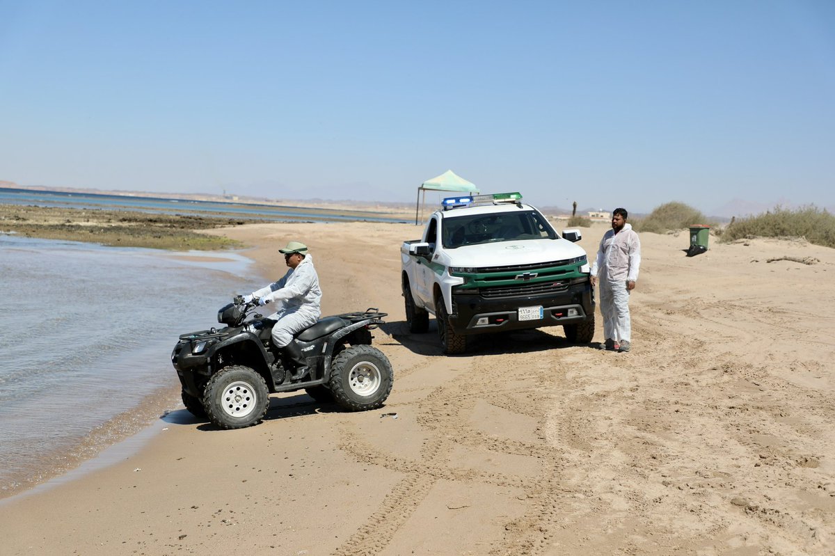 تشرفنا في أبعاد الإعلام ممثل بمكتب جده - الوجه 
بتصوير التمرين التعبوي استجابة7 في تبوك  #نيوم التابع لمركز الالتزام البيئي .