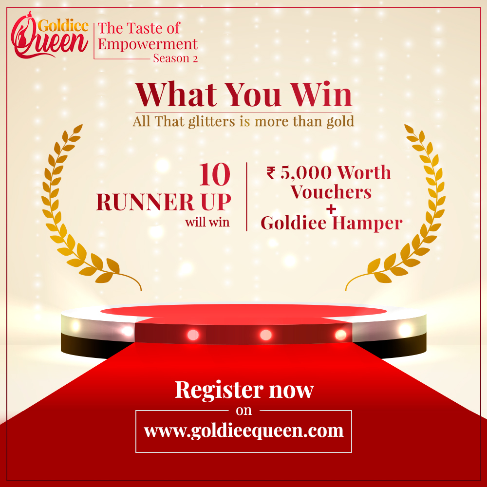 GoldieeGroup's tweet photo. At Goldiee Queen 👑 everyone is a winner 🏆
Here's a sneak peek to the glory and prizes that await for you
Register now on https://t.co/SJfUBKT5ol
#IAmAGoldieeQueen #GoldieeQueen #RegisterNow #Contest #Contestalert #registered #registertoday #registerandwin #freeregistration https://t.co/A7GeQpsN8z