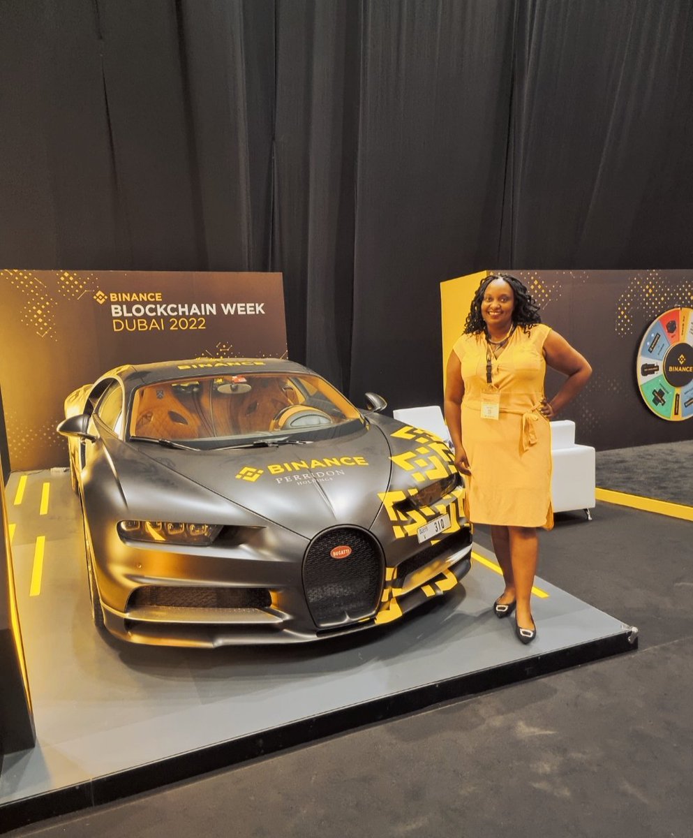 Its_juliana's tweet photo. I am enjoying #BinanceBlockchainWeek2022
Lots to learn and network. Dubai is a receptive Blockchain hub.

#BinanceBugatti #BinanceBlockchainWeek https://t.co/veHBj9nkqB