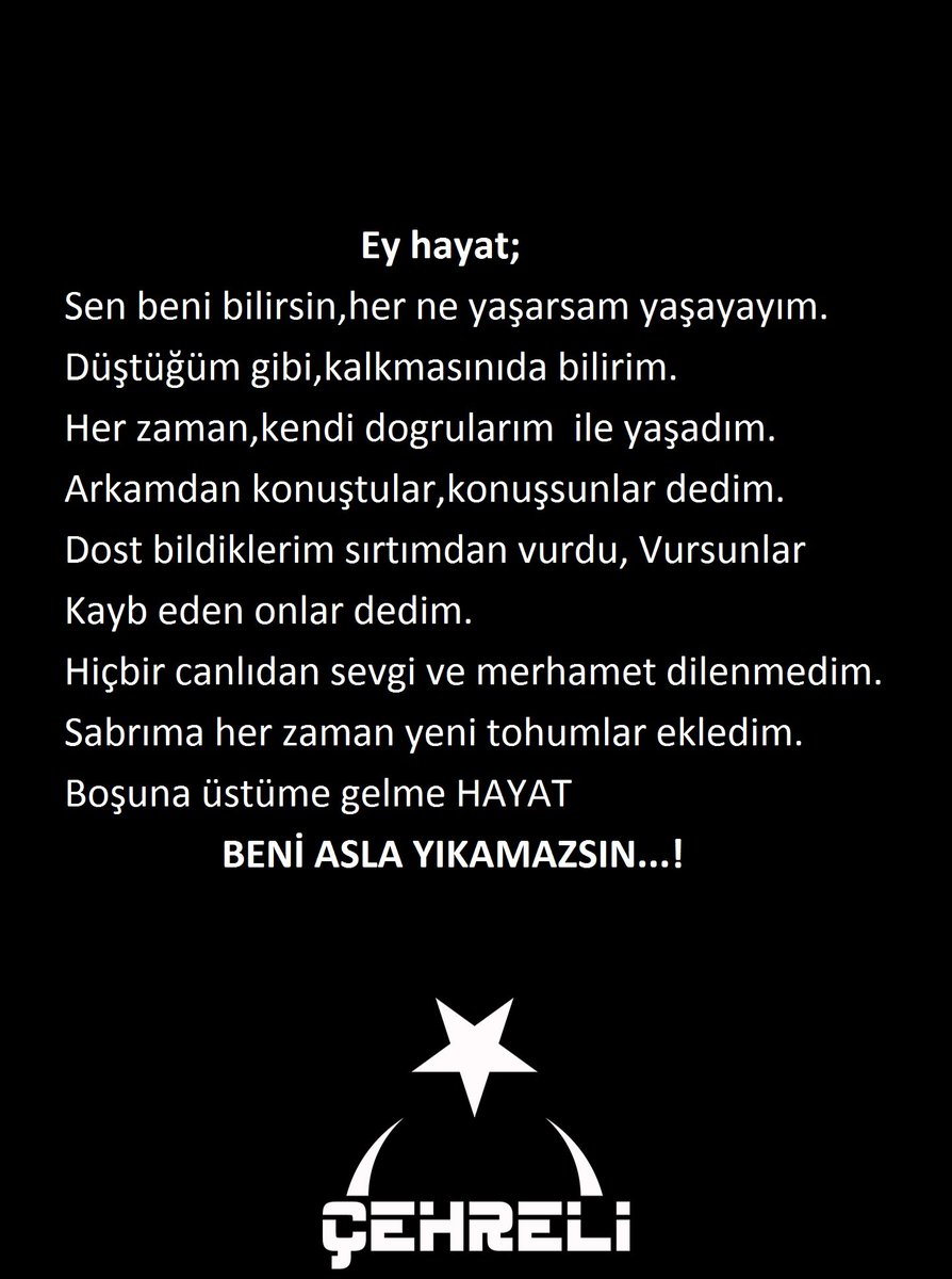 Çehreli tweet media