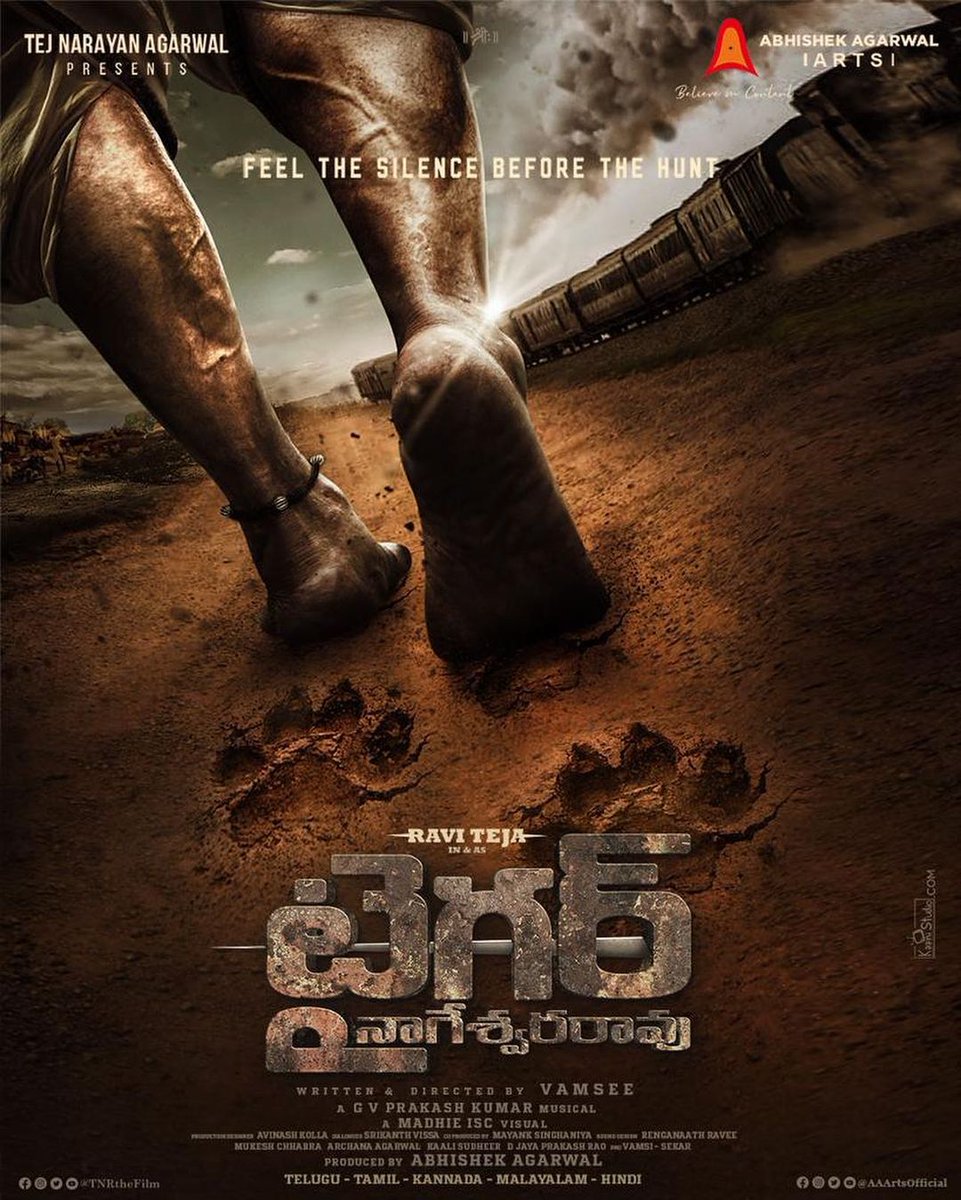 vicky_pms's tweet photo. Mass maharaj @RaviTeja_offl and Director #VamsiKrishna's #TigerNageswaraRao  official launch on Ugadi (April 2nd) 🎬
First Roar 🐯🐯🐯
#RT71 #Raviteja #RamaRaoOnDuty  #RamaRaoOnDutyOnJun17
@TNRTheFilm https://t.co/Q7joLcYgib