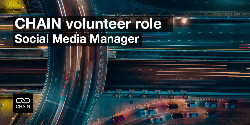 CHAIN_Ctl's tweet photo. We’re looking for a volunteer social media manager to help us connect our communities of engineers as we strive to come together to do good in our communities.  Read more about this opportunity: https://t.co/l44Z6cqjVq https://t.co/LhumbToKoO
