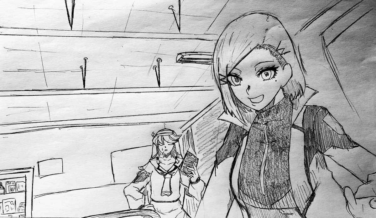 充足感がある #今月描いた絵を晒そう 